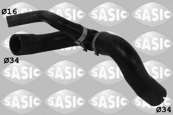 Sasic 3406210 - Шланг радиатора autosila-amz.com