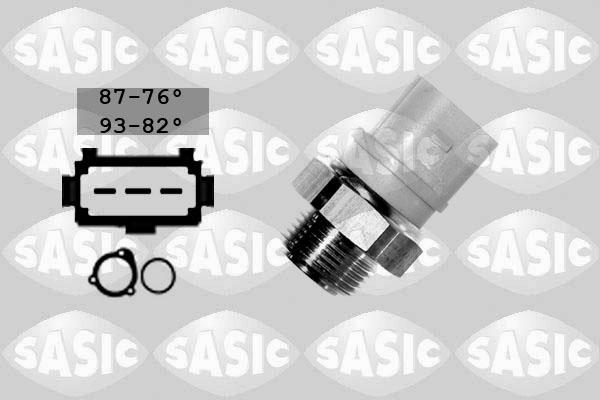Sasic 3806007 - Термовыключатель, вентилятор радиатора / кондиционера autosila-amz.com
