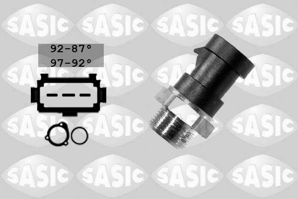 Sasic 3800002 - Термовыключатель, вентилятор радиатора / кондиционера autosila-amz.com