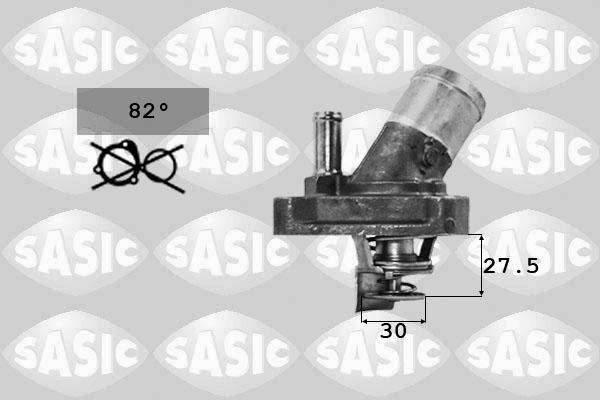 Sasic 3304001 - Термостат охлаждающей жидкости / корпус autosila-amz.com