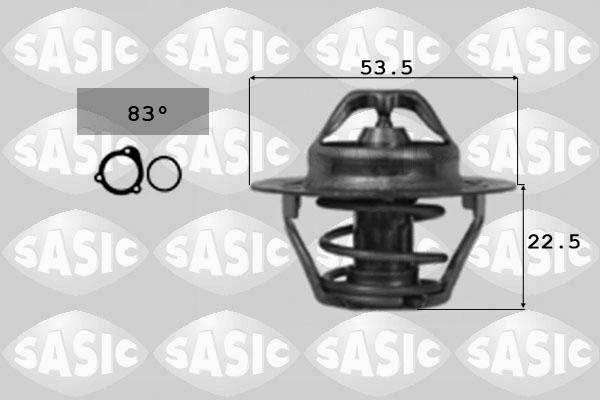 Sasic 3304003 - Термостат охлаждающей жидкости / корпус autosila-amz.com