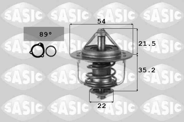 Sasic 3306045 - Термостат охлаждающей жидкости / корпус autosila-amz.com