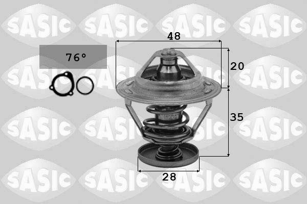 Sasic 3306042 - Термостат охлаждающей жидкости / корпус autosila-amz.com