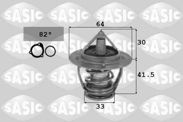 Sasic 3306055 - Термостат охлаждающей жидкости / корпус autosila-amz.com