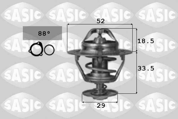 Sasic 3306064 - Термостат охлаждающей жидкости / корпус autosila-amz.com