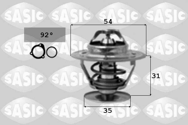 Sasic 3306067 - Термостат охлаждающей жидкости / корпус autosila-amz.com