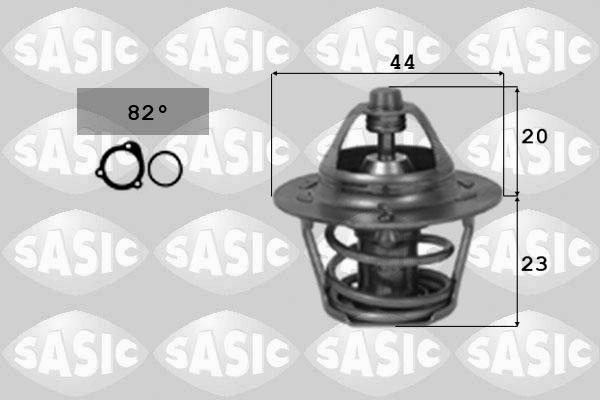 Sasic 3306013 - Термостат охлаждающей жидкости / корпус autosila-amz.com