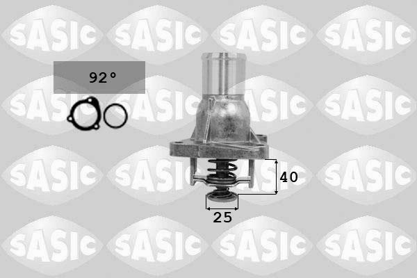 Sasic 3306089 - Термостат охлаждающей жидкости / корпус autosila-amz.com