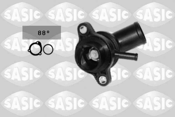 Sasic 3306080 - Термостат охлаждающей жидкости / корпус autosila-amz.com