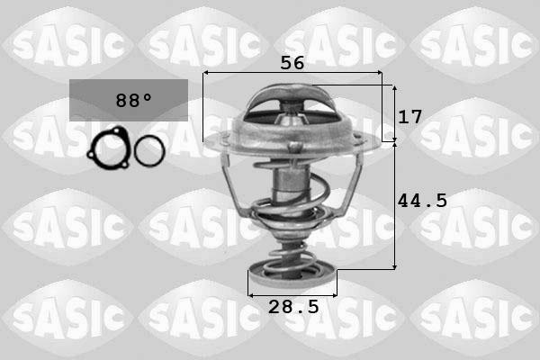 Sasic 3306039 - Термостат охлаждающей жидкости / корпус autosila-amz.com