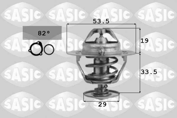 Sasic 3306030 - Термостат охлаждающей жидкости / корпус autosila-amz.com