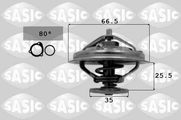 Sasic 3306070 - Термостат охлаждающей жидкости / корпус autosila-amz.com