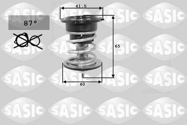 Sasic 3306109 - Термостат охлаждающей жидкости / корпус autosila-amz.com
