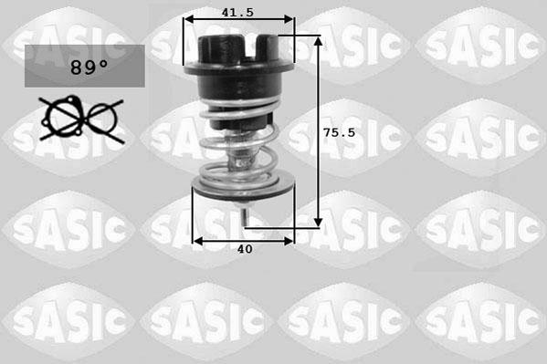 Sasic 3306107 - Термостат охлаждающей жидкости / корпус autosila-amz.com