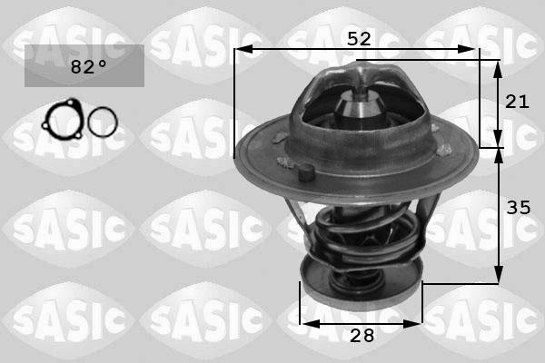 Sasic 3306139 - Термостат охлаждающей жидкости / корпус autosila-amz.com
