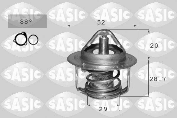 Sasic 3306134 - Термостат охлаждающей жидкости / корпус autosila-amz.com
