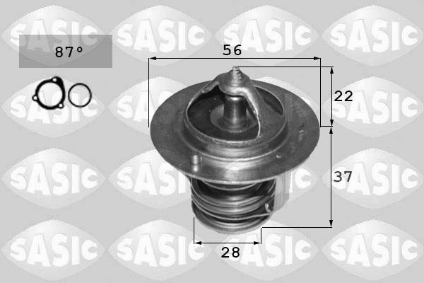 Sasic 3306128 - Термостат охлаждающей жидкости / корпус autosila-amz.com