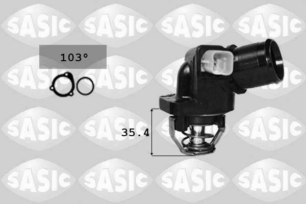 Sasic 3300003 - Термостат охлаждающей жидкости / корпус autosila-amz.com