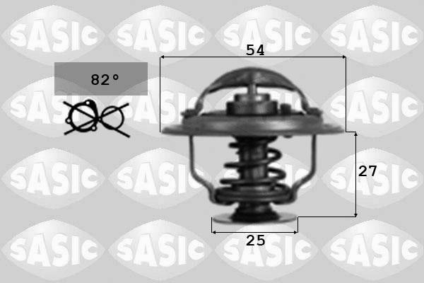 Sasic 3381901 - Термостат охлаждающей жидкости / корпус autosila-amz.com