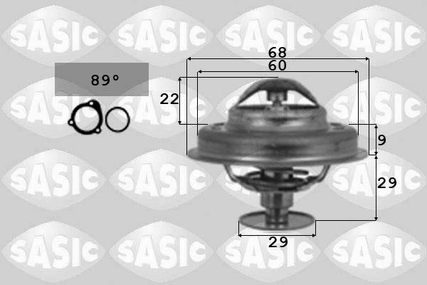 Sasic 3381041 - Термостат охлаждающей жидкости / корпус autosila-amz.com