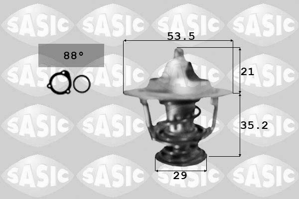 Sasic 3381031 - Термостат охлаждающей жидкости / корпус autosila-amz.com
