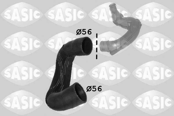 Sasic 3334025 - Трубка, нагнетание воздуха autosila-amz.com