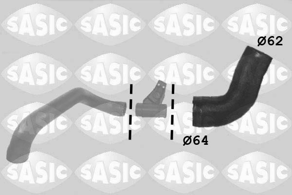 Sasic 3336090 - Трубка, нагнетание воздуха autosila-amz.com