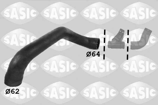 Sasic 3336091 - Трубка, нагнетание воздуха autosila-amz.com