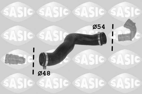 Sasic 3336348 - Трубка, нагнетание воздуха autosila-amz.com