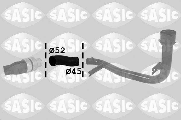 Sasic 3330055 - Трубка, нагнетание воздуха autosila-amz.com