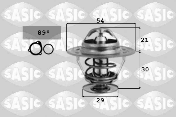 Sasic 3371971 - Термостат охлаждающей жидкости / корпус autosila-amz.com