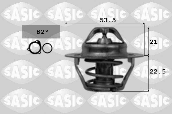 Sasic 3371301 - Термостат охлаждающей жидкости / корпус autosila-amz.com