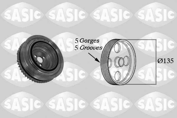 Sasic 2156052 - Шкив коленчатого вала autosila-amz.com