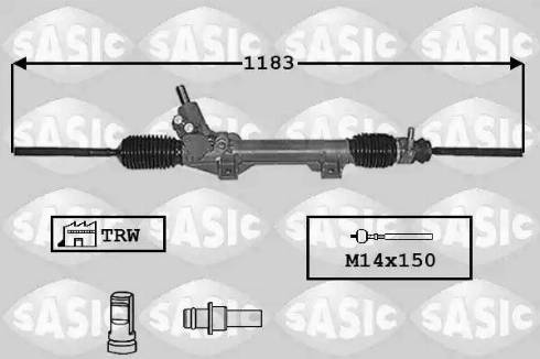 Sasic 7006040 - Рулевой механизм, рейка autosila-amz.com
