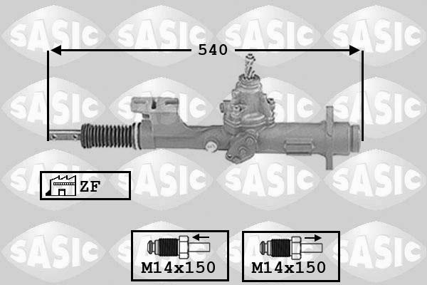 Sasic 7006002 - Рулевой механизм, рейка autosila-amz.com