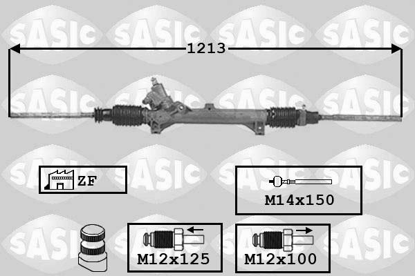 Sasic 7006033 - Рулевой механизм, рейка autosila-amz.com
