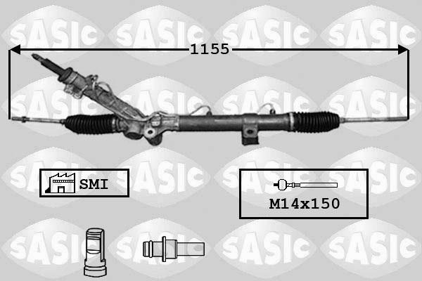 Sasic 7006167 - Рулевой механизм, рейка autosila-amz.com