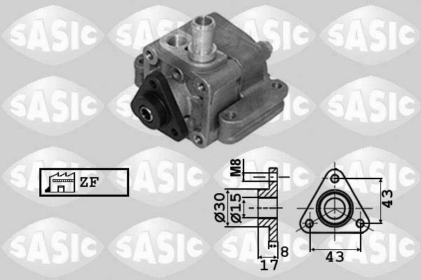 Sasic 7076065 - Гидравлический насос, рулевое управление, ГУР autosila-amz.com