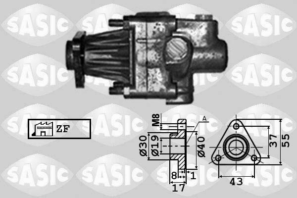 Sasic 7076011 - Гидравлический насос, рулевое управление, ГУР autosila-amz.com