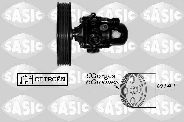 Sasic 7070028 - Гидравлический насос, рулевое управление, ГУР autosila-amz.com