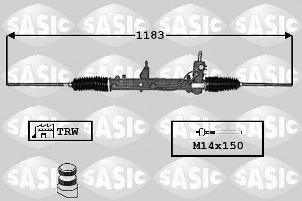 Sasic 7176050 - Рулевой механизм, рейка autosila-amz.com