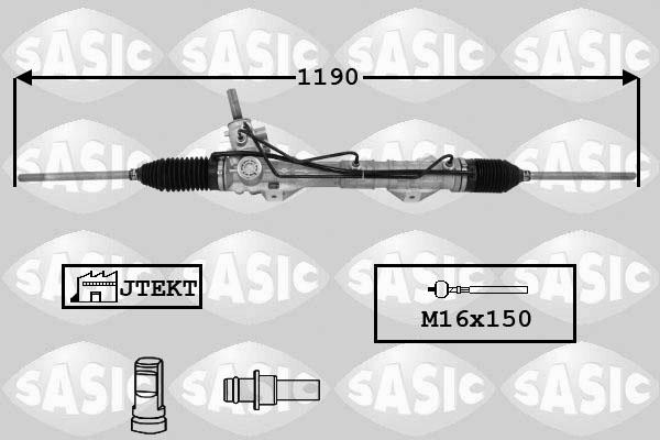 Sasic 7170042 - Рулевой механизм, рейка autosila-amz.com