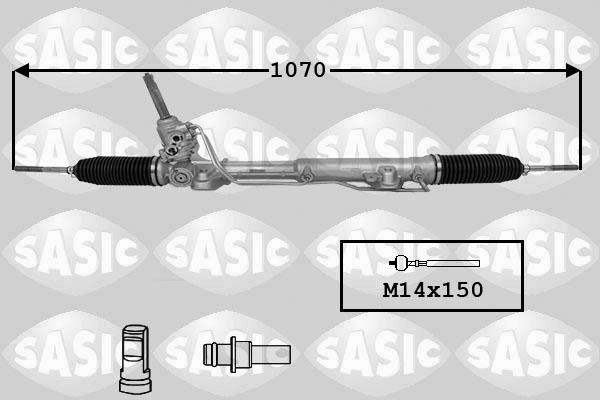 Sasic 7170056 - Рулевой механизм, рейка autosila-amz.com