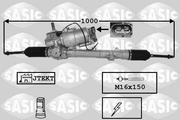 Sasic 7170058 - Рулевой механизм, рейка autosila-amz.com