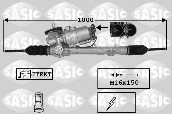 Sasic 7170057 - Рулевой механизм, рейка autosila-amz.com