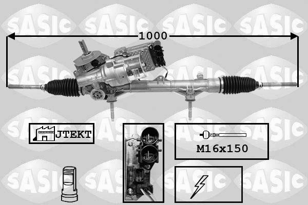 Sasic 7170062 - Рулевой механизм, рейка autosila-amz.com