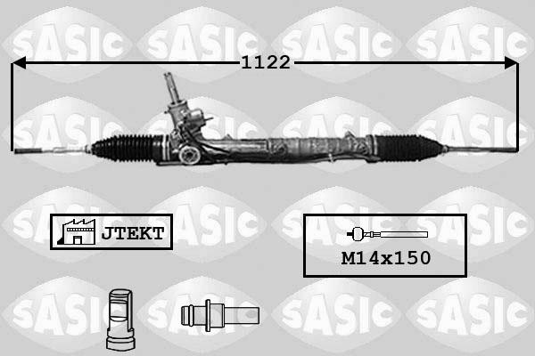 Sasic 7170031 - Рулевой механизм, рейка autosila-amz.com