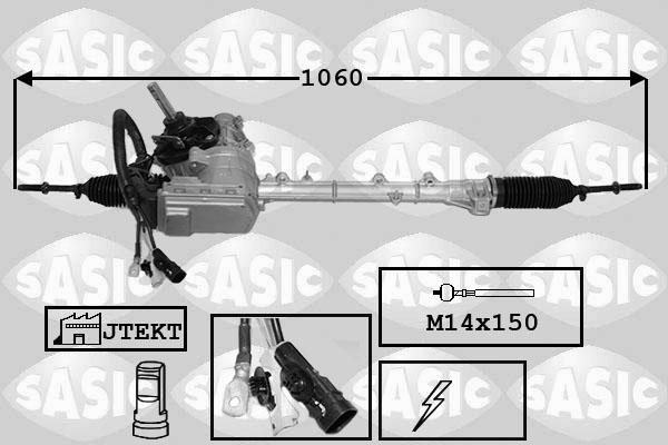 Sasic 7170071 - Рулевой механизм, рейка autosila-amz.com