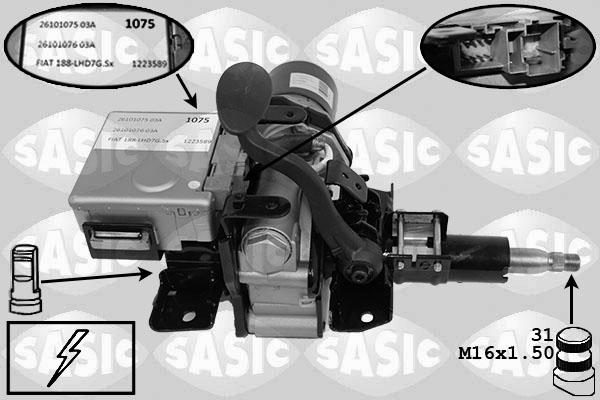 Sasic 7276003 - Рулевая колонка autosila-amz.com
