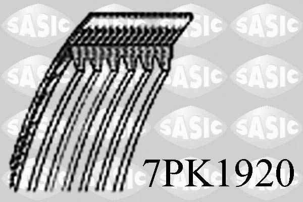 Sasic 7PK1920 - Поликлиновой ремень autosila-amz.com